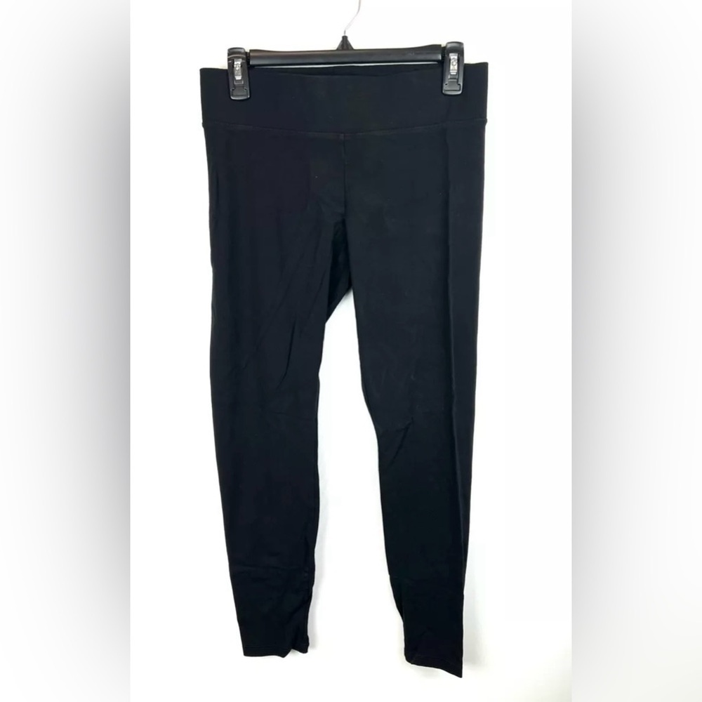 Hue Women’s Black Mid Rise Leggings Size Medium